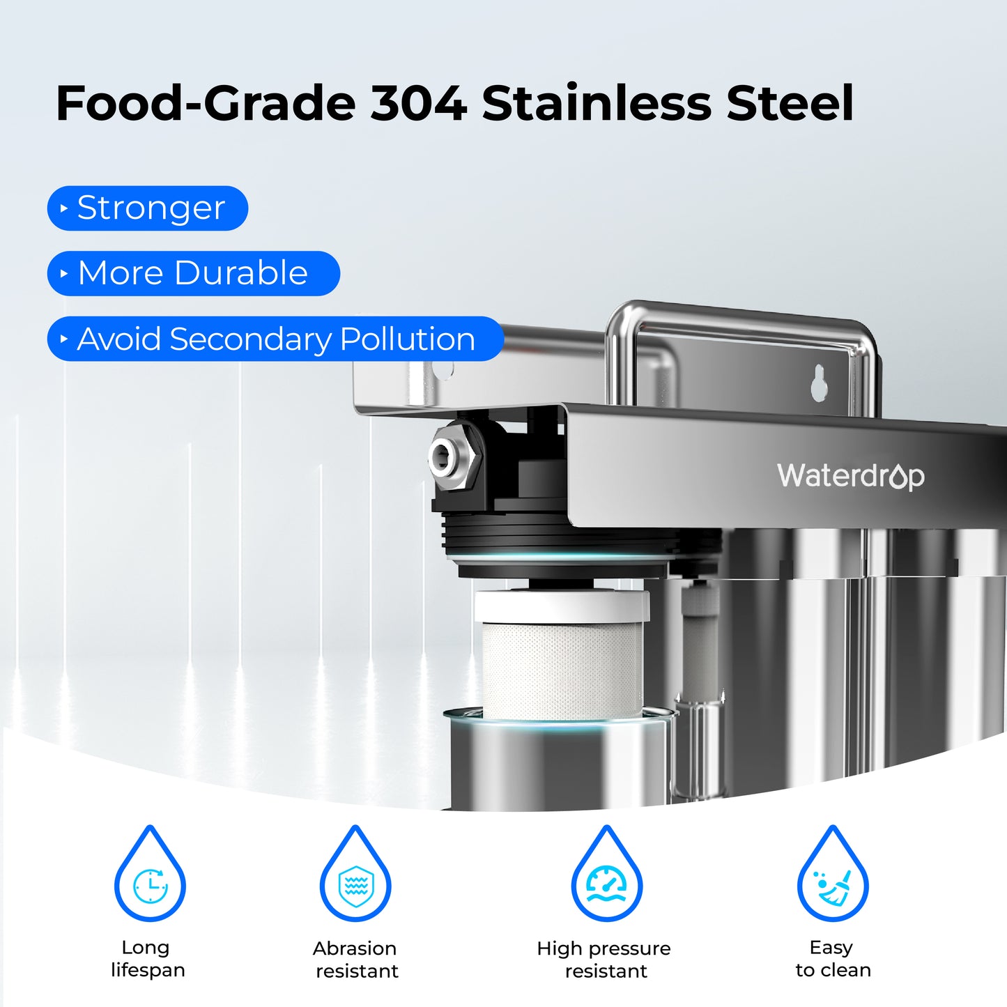 TST-UF Water Drop Under bench Water Filtration System