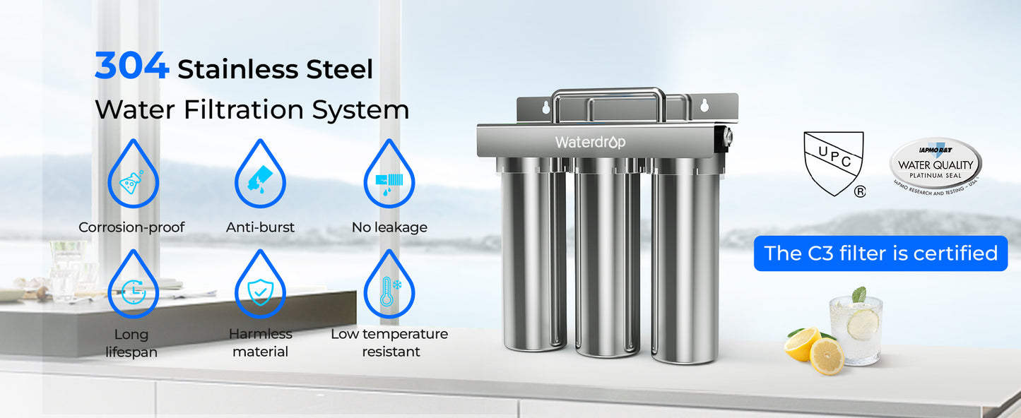 TST-UF Water Drop Under bench Water Filtration System