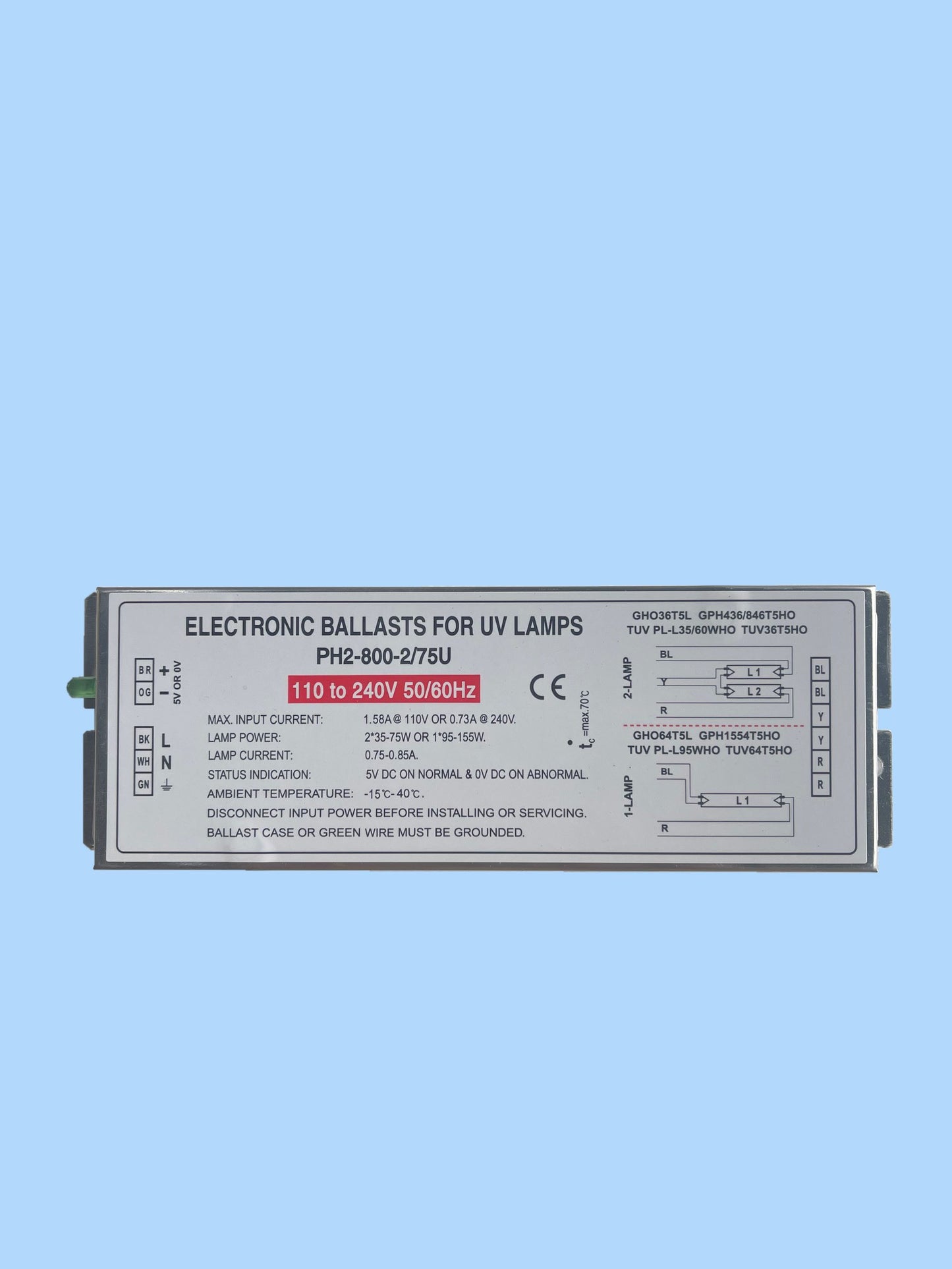 WSI-PH2-800-2/75U
