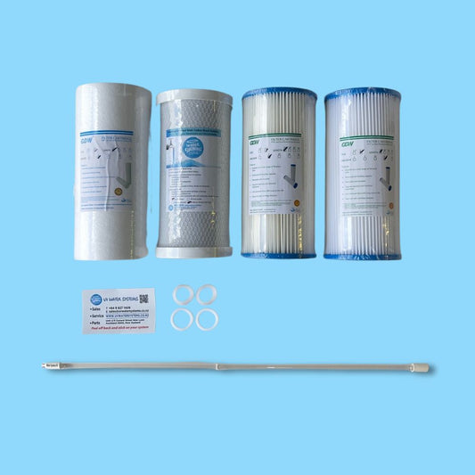 WSR4SKH - Service Kit - 4 Filter UV Systems (Radial Carbon For Higher Flow)