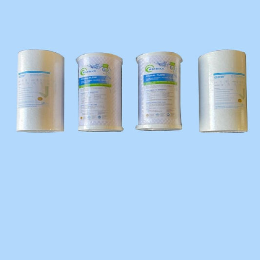 WSFC4J10T - Jumbo 10" Treated Water Cartridge Set of 4