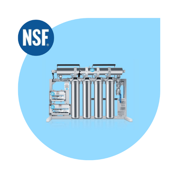 NSF Certification Badge & UV Water System