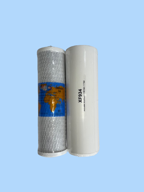 WSI-XF935/F/C - Omnipure Fluoride Reduction / Carbon Duo 10" Standard Cartridges