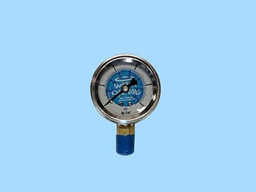 WSI-PG10-BE - Pressure Gauge 2" SS 10 Bar 150 Psi 1/4" NPT